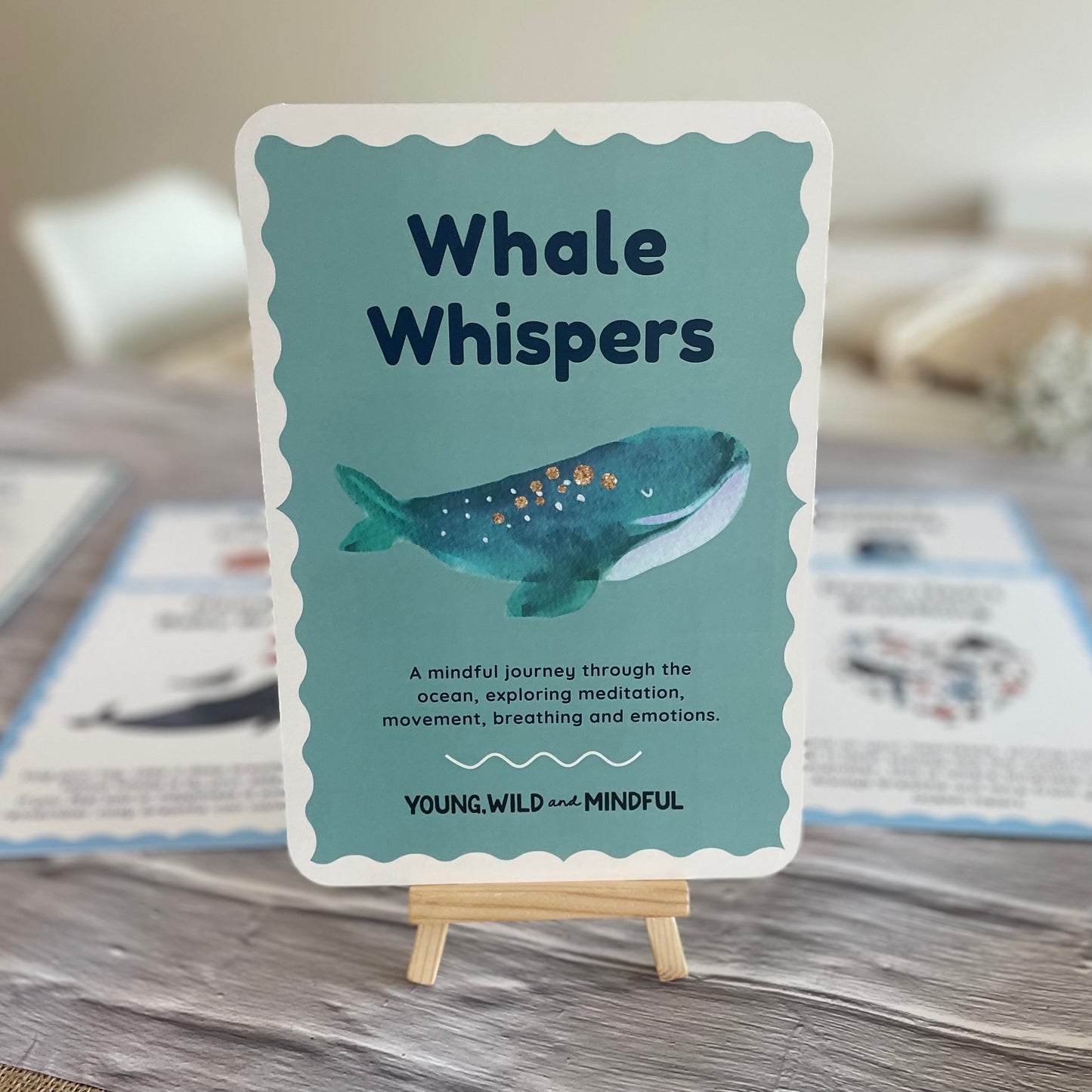 ‘Whale Whispers’ Meditation Cards