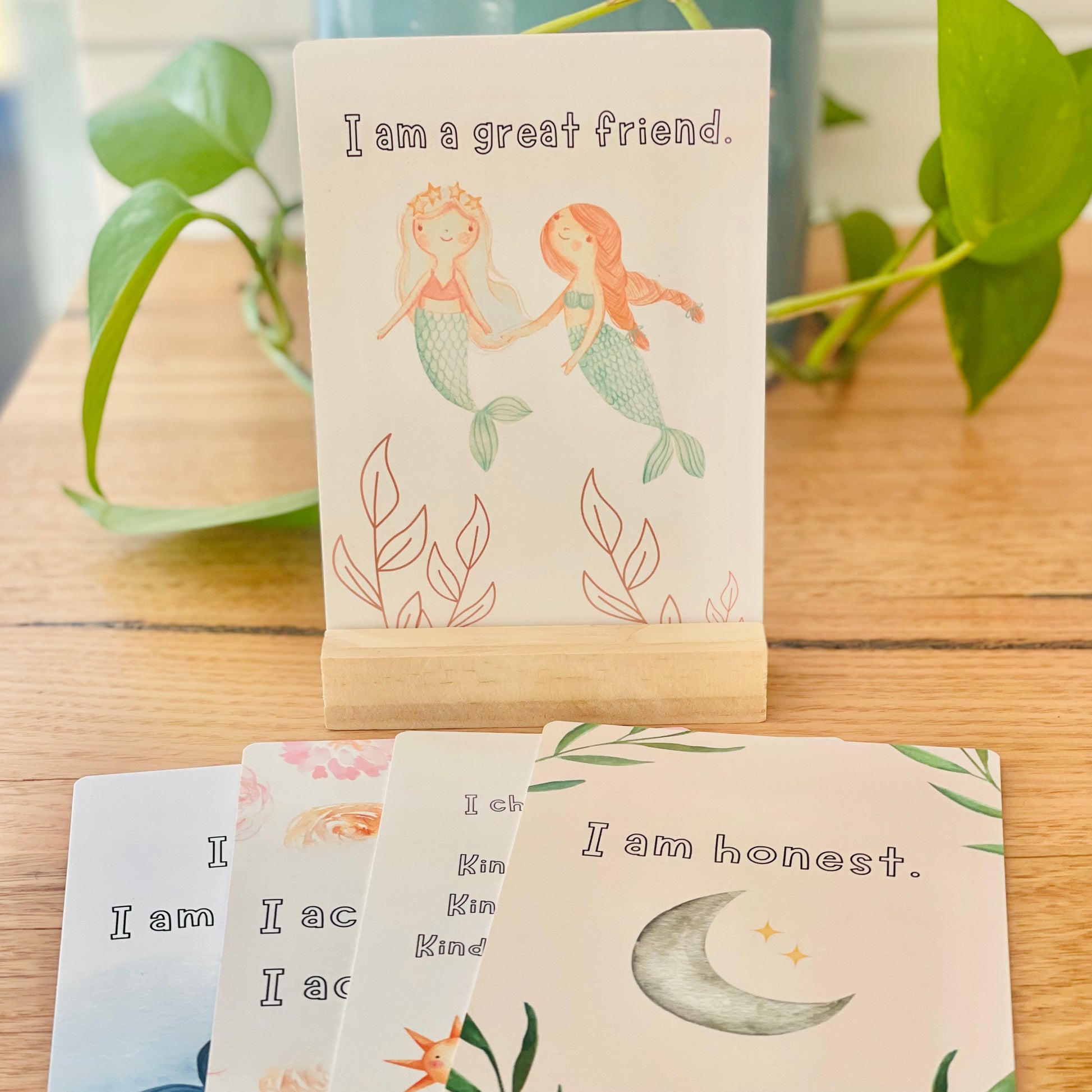 affirmation cards friendship and kindness