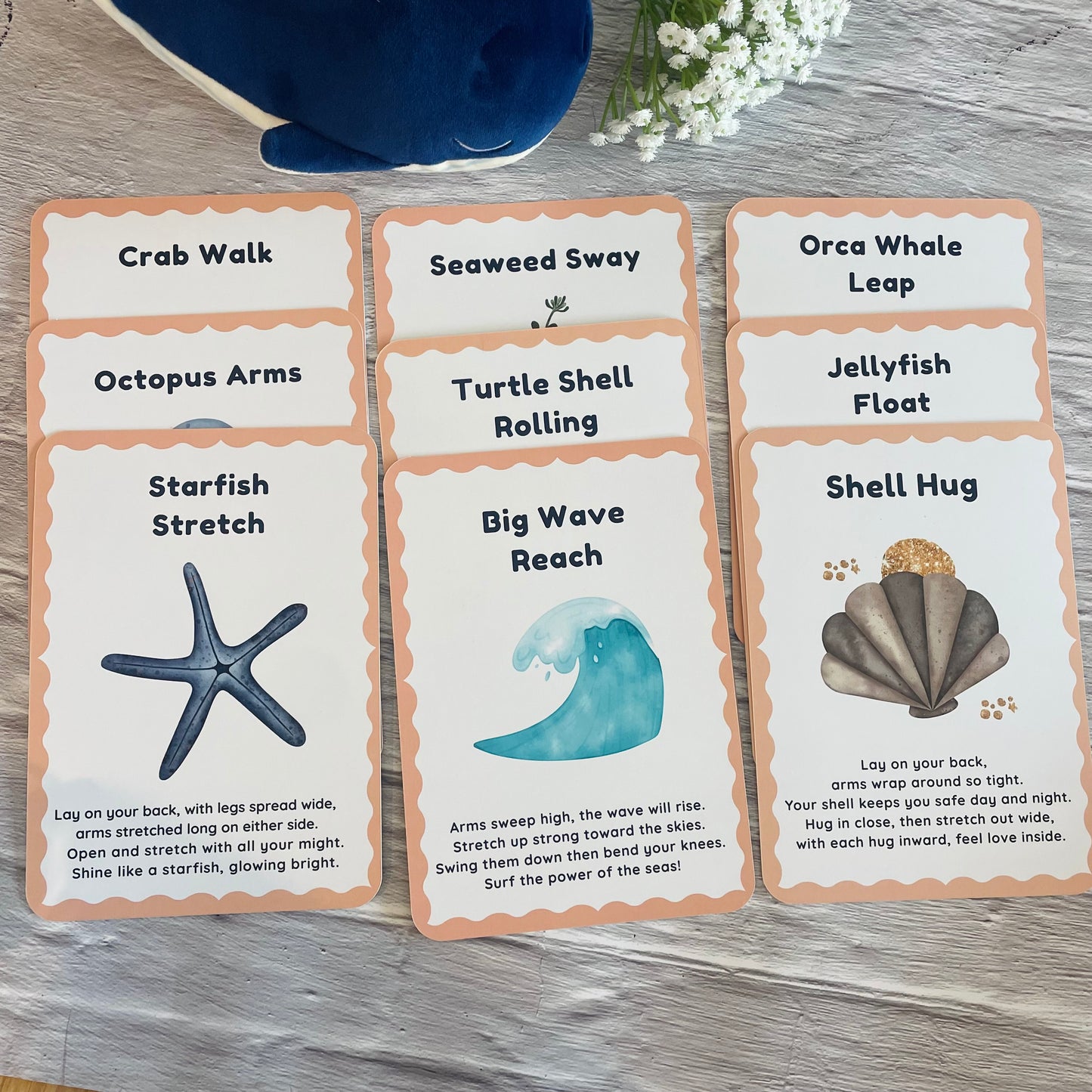 ‘Whale Whispers’ Meditation Cards