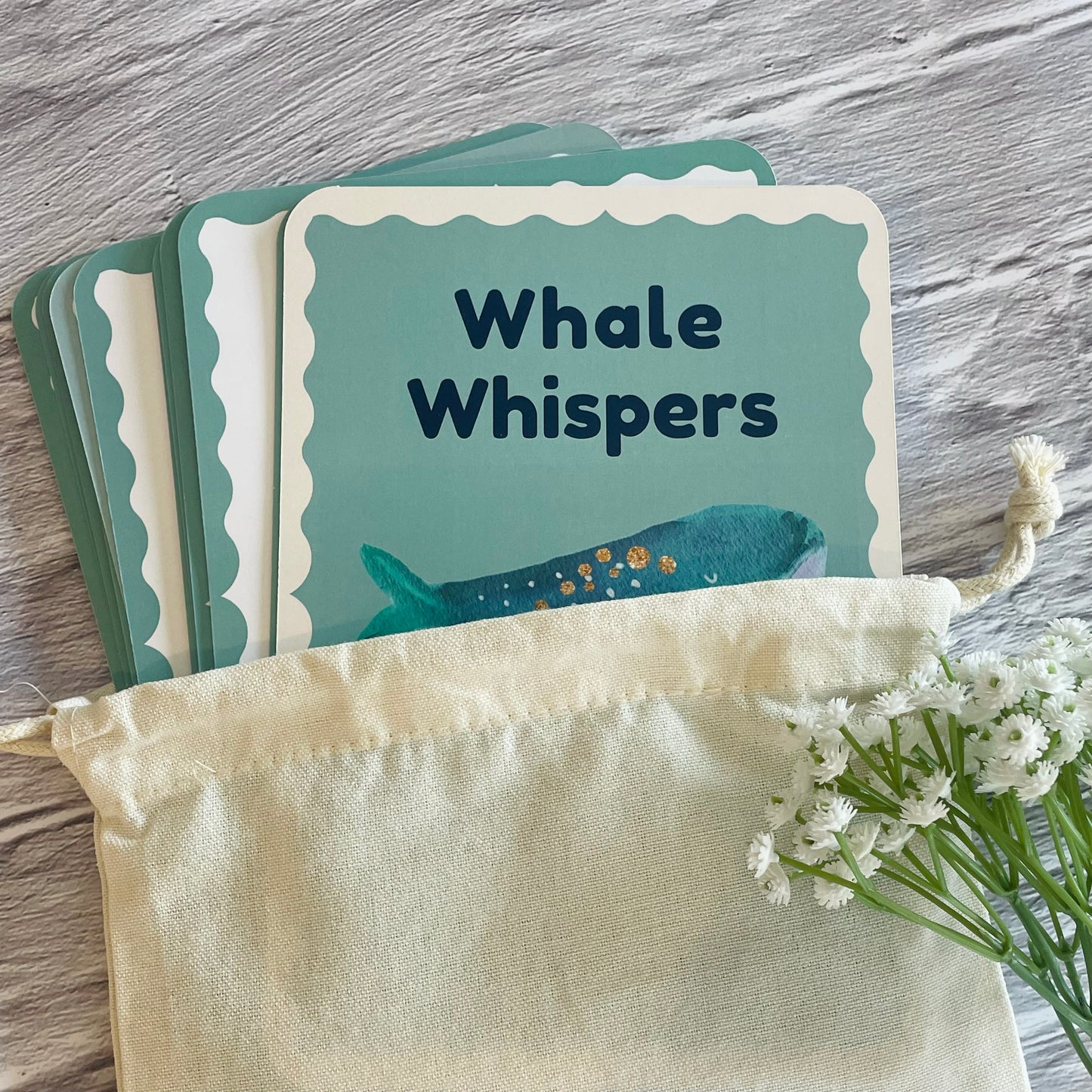 ‘Whale Whispers’ Meditation Cards