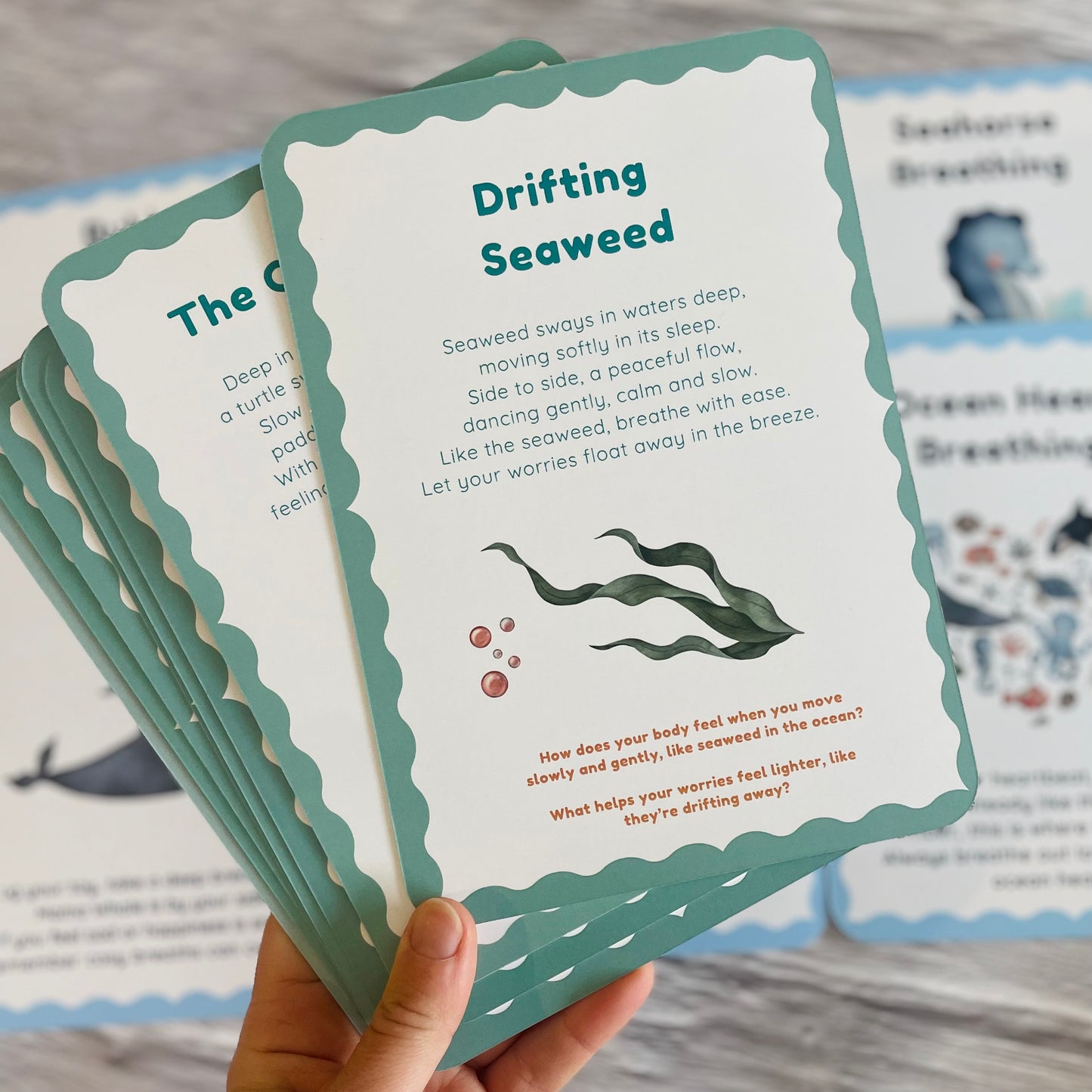 ‘Whale Whispers’ Meditation Cards
