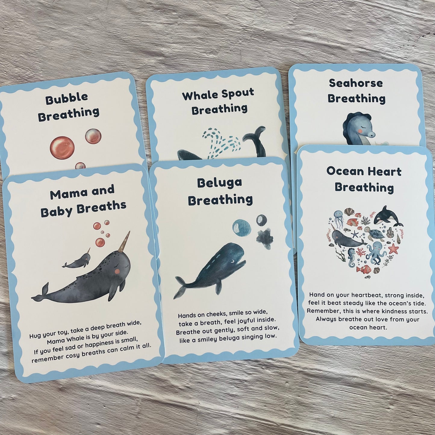 ‘Whale Whispers’ Meditation Cards