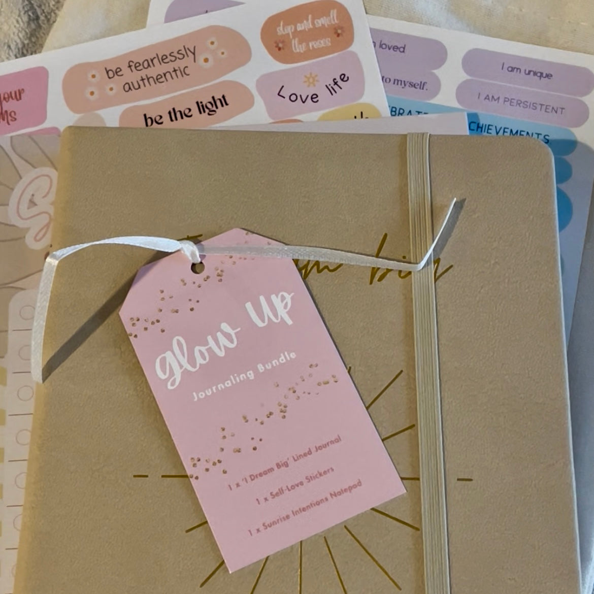 Glow Up journaling bundle