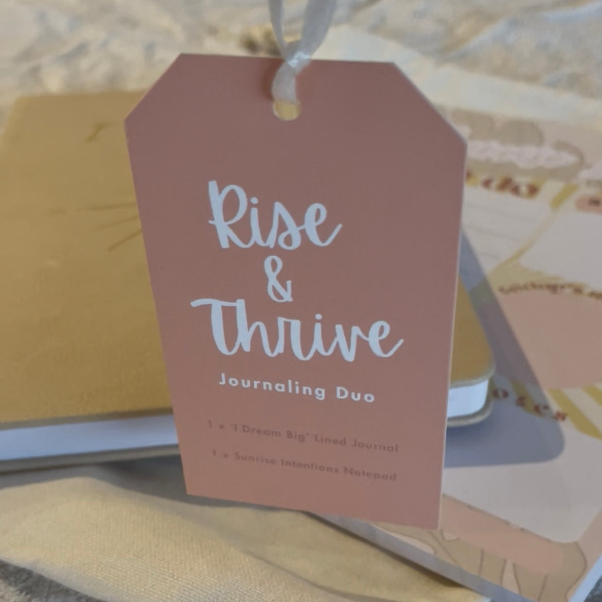 Rise & Thrive journaling duo